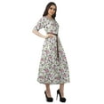 thumbnail image 3 of Moomaya Printed Swing Dress Women Midi Dress Short Sleeve Casual Work Dress, 3 of 6