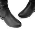 thumbnail image 5 of BURUDANI Women's Over The Knee Thigh High Winter Boots Color BLACK-PU, Size 8.5, 5 of 7