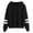 Black, variant on Fall Clothes For Women Women's fashion casual loose long sleeve solid color hooded sweatshirt blouse Red
