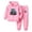 Pink, variant on Karoyedx Little Boys Outfits Toddler Boy Clothes Color Blocking Hooded Sweatshirts Pants Set Toddler Boy Fall Winter Outfits Red Size,4-5 Years