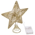 thumbnail image 4 of 1Pc Exquisite Star Hanging Decor Pentagram Pendant Shiny Christmas Tree Ornament, 4 of 9