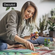 DecoArt Americana Acrylic Paint Set, Pastel Colors, 9 Count (2 fl oz) – Multi Surface Craft Paint for Paper, Wood, Canvas & DIY Projects