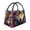 Colorful Wolf Head, variant on Vsdgher Llamas Colorful Print Insulated Reusable Bags with Sturdy Zipper and Handles, Foldable Totes for Hot or Cold Food Bring or Delivery