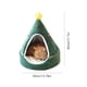 thumbnail image 2 of Tienda para gatos, cama cueva, árbol de Navidad, casa para gatos, cómoda cama triangular para gatos, tienda para mascotas, 2 of 8