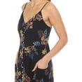 thumbnail image 4 of White Mark Robe Maxi à Imprimé Floral à Col en V pour Femmes, 4 of 6