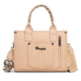 thumbnail image 6 of Wrangler Medium Tote Bag for Women Designer Satchel Handbags Top-handle Purses with Strap, Deer Tan, 6 of 7