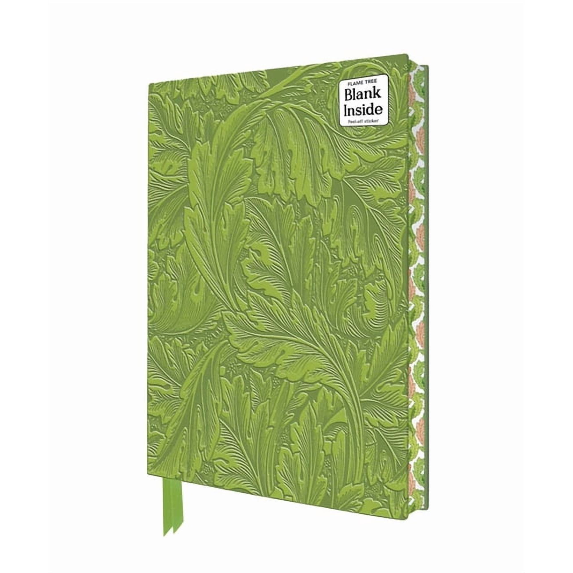 Artisan Art Blank Notebooks William Morris: Acanthus Artisan Art Blank Notebook (Flame Tree Journals) (Hardcover)