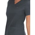 thumbnail image 3 of Koi 'Classics' Women's Nicole Crossover V-Neck Solid Scrub Top Scrub Top, 3 of 4