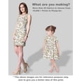 thumbnail image 5 of Soimoi Leaves Printed,Cuddle Minky Fabric, Sewing Fabric by The Yard 56 Inch Wide,Decorative Plush Soft Fabric, Baby Garments, Toys and Blankets, Olive Green, 5 of 5