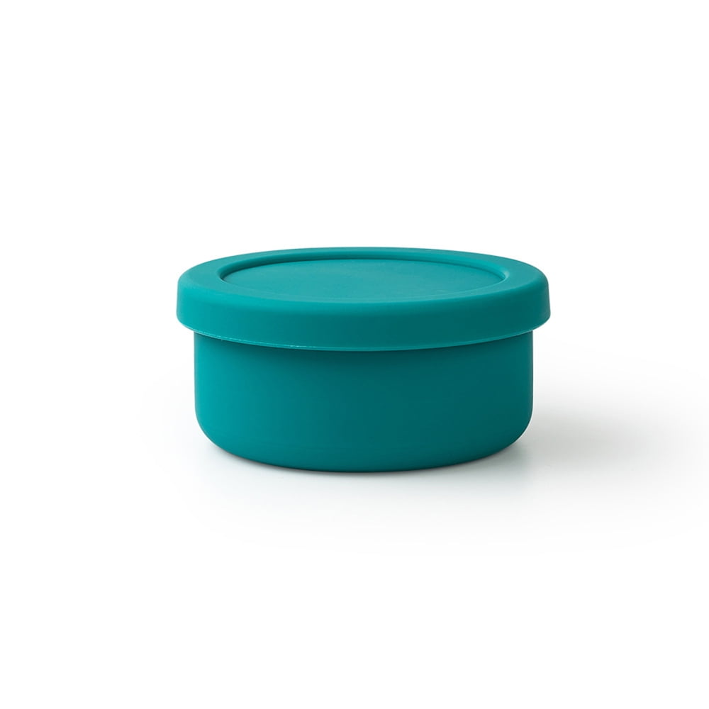 Silicone Lunch Boxes with Lid Nonbreakable Microwave Friendly Lunch