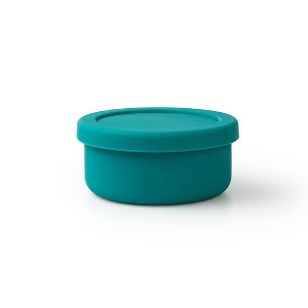 Silicone Lunch Boxes with Lid Nonbreakable Microwave Friendly Lunch