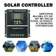 thumbnail image 4 of MPPT 60A 80A 100A Solar PV Regulators 12V 24V 36V 48V AUTO Solar Charge Controller Battery Charger With LCD Display Dual USB ,Safe to Use - 100A, 4 of 7