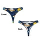thumbnail image 3 of Balery Planets and Stars Tangas de Algodón para Mujer con Estampado – Ropa Interior Sexy, Transpirable, G-string-XX-Large, 3 of 6