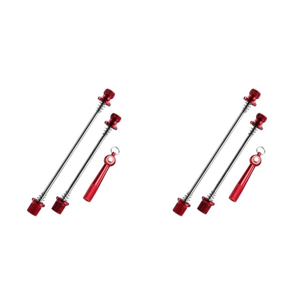 Eigraketly Juego de brochetas de liberación rápida para bicicleta, pieza modificada de repuesto, eje de rueda trasera delantera profesional, piezas de Type1 NO1 Eigraketly CBP491283