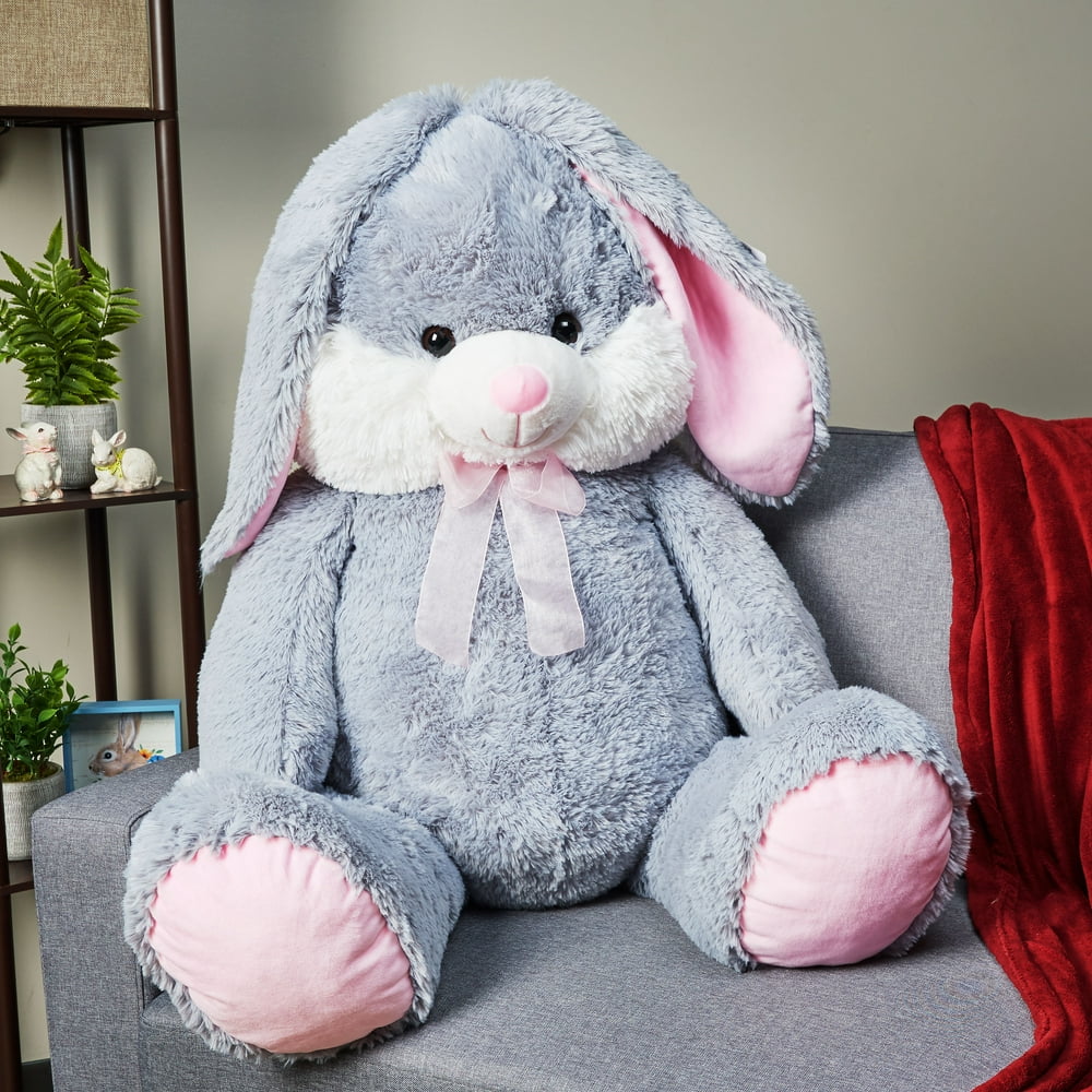 big plush 7 foot giant stuffed bunny 84 inch soft