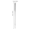 thumbnail image 2 of OULII 50Pcs Steel Heavy Duty Sewing Machine Needles for Thick Fabric and Denim Use, 2 of 8