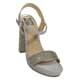 thumbnail image 1 of SANDALIAS DE VESTIR LEON MUJER PLATA SINTETICO 444417 LEON  444417p, 1 of 4