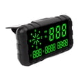 thumbnail image 4 of HUD para automóvil alarma de conducción por fatiga pantalla grande sensor de luz automático universal velocímetro GPS para camioneta camioneta SUV, 4 of 8