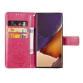 thumbnail image 3 of Allytech Galaxy Note 20 Ultra Wallet Case, Premium PU Leather Folding Stand Shockproof Anti-scratch Credit Cards Holder Wallet Case TPU Back Cover for Samsung Galaxy Note 20 Ultra, Rose, 3 of 15