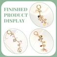 thumbnail image 5 of 326 Pcs Charms Lip Gloss Keychain Making Kit, DIY Craft Supplies with Charms, Key Chain Hook, Jump Rings, Lobster Clasps, Extender Chains and Jewelry Plier, 5 of 11
