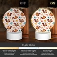thumbnail image 3 of Daiia Forest Squirrel Nuts Pattern Acrylic Night Light, LED Touch Light, Bedroom Night Light, Soft Glowing Lamp Perfect Gift for Mother's Day, Birthday, or Christmas, 3 of 9