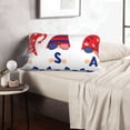thumbnail image 6 of Uemuo 4th of July Gnomes Print Throw Pillow Case – Cozy & Soft Cushion Cover, Hypoallergenic Pillow Case for Sleeping, Perfect for Women with Envelope Closure-20"x30", 6 of 6