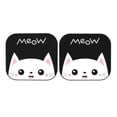 thumbnail image 7 of Balery 2 Piece Cat Meow Car Windshield Sun Shade|Foldable Front Windshield Shade for Car Front Window for Most Sedans SUV Truck-Large, 7 of 7