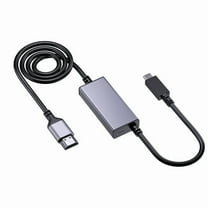 4K USB C to HDMI Adapter with PD60W Charging for Laptop Tablet Double Monitor Setups for ipad,Steam deck,ROG ALLY Devices