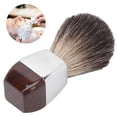 thumbnail image 4 of Brocha De Afeitar Para Hombres, Herramienta De Afeitar Con Brocha De Afeitar Para Barba Con De Acero Inoxidable Para El Hogar Para Salón, 4 of 7