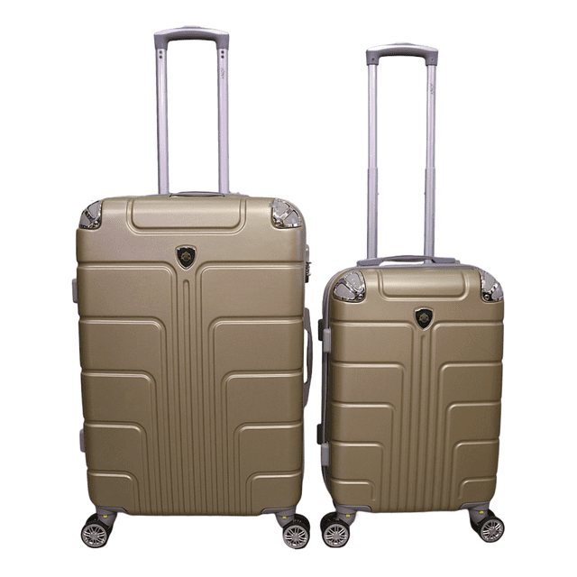Set 2 Maletas Viaje Jony Mediano Con Candado 25kg Y 10 Kg Ruedas 360 Rigida