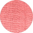 thumbnail image 1 of Ahgly Company Machine Washable Indoor Round Abstract Red Modern Area Rugs, 7' Round, 1 of 4