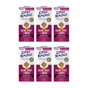 Little Remedies Little Noses Saline Spray/Drops 1 oz (Pack - 6)