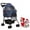 Navy Blue, variant on Dapmiu Pet Stroller with Removable Carrier,8KG Capacity Dog & Cat Stroller,Foldable with 360 Wheels & Safety Belt - Breathable Mesh,Large Storage Basket,Ideal for Walking,Shopping, and Travel