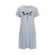 thumbnail image 5 of Camisón corto de talla grande para mujer, camisón de manga corta con estampado de pecho a la moda, camisón para mujer, 5 of 7