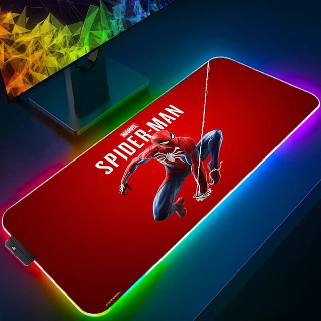 Alfombrilla de ratón Sci Fi Star Trek Para Gamer, alfombrilla de escritorio RGB, accesorios para juegos, Alfombra de ratón, Alfombra de mesa, teclado, alfombrilla de ordenador LIUWENJING unisex