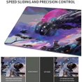 thumbnail image 4 of Large Gaming Mouse Pad,Computer Laptop Keyboard XXL Mouse Mat,Durable Non-Slip Rubber Base and Waterproof Smooth Surface Desk Pad(90x40 B23line), 4 of 6