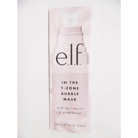 e.l.f. In The T-Zone Bubble Face Mask w/ Tea Tree Oil & Witch Hazel - 0.47 fl oz
