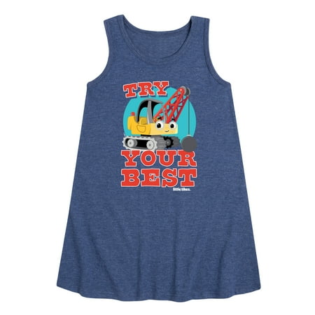 

Little Tikes - Try Your Best - Demolition Truck - Toddler & Youth Girls A-line Dress