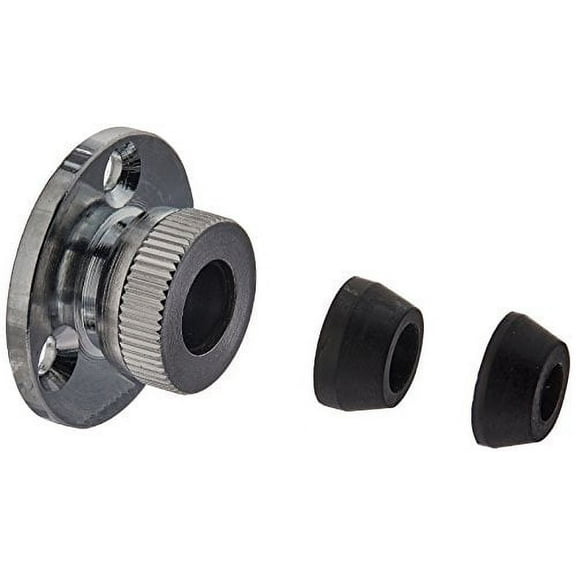 Shakespeare 4184 Chrome-Plated Cable Outlet for RG-8/AU, 8X, 58, 59, 213 Coax Cables