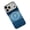 Sunset - Blue, variant on LHNUNP Magnetic fo iPhone 14, MagSafe Compatible Carbon Fiber Camera Protection Slim Thin & Lightweight Shockproof Back Cover, Blue