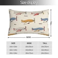 thumbnail image 4 of Kll Striped Vintage Planes Pillow Covers Envelope Closure,Super Soft And Cozy Fuzzy Fleece Pillow Case Cover 20"X30", 4 of 8