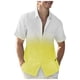 thumbnail image 1 of Camisas de Manga Larga para Hombres Moda Casual Impresión Cuello de Vuelta Blusa Transpirable para Diario Y de Negocios, 1 of 7