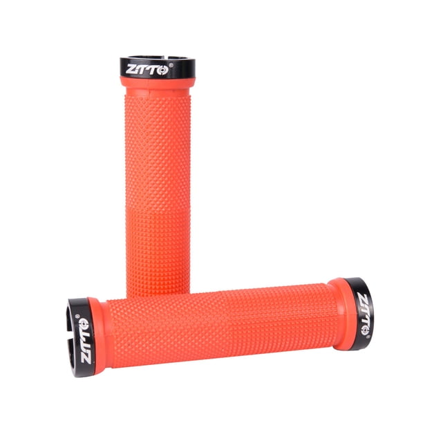 Advancent ZTTO 2X * Empuñadura de bicicleta Antideslizante Manillar de bicicleta de gran Instalación práctica Fácil de sostener Ciclismo Rojo
