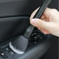 thumbnail image 4 of 2Pcs Car Detailing Brush Set, Soft Boar Hair Brush and Microfiber Car Dash Duster Brush, No Scratch, for Car Cleaning Vents Dash Trim Brushes Wheel Brushes, 4 of 5