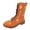 Orange, variant on Stylish Women's Ankle Boots Cute Chunky Heel for Women Women's Casual Heels for Everyday Leopard Booties Women Tan Booties Women Wear Comfortable -On Design Womens Casual Leopard Booties
