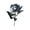 B, variant on Artificial Rose Flower with Eyeball Halloween Decoration Realistic Silk Rose for Party Event Home Office Display DIY Craft