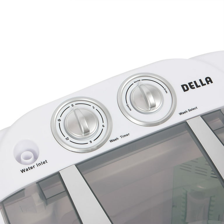 Della Mini Portable Washing Machine Spin Wash 8.8 Lbs Capacity