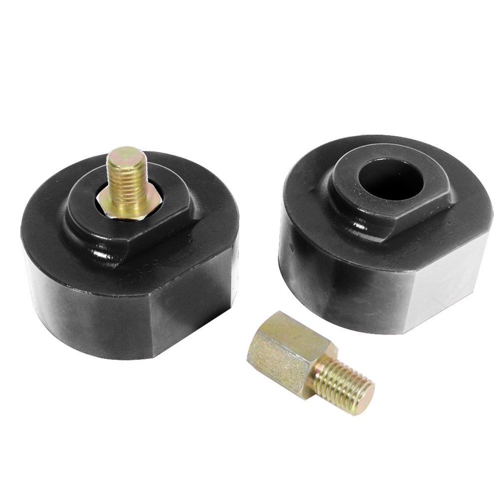 Prothane 9909 Ford F250/350 2wd Front Coil Spring 2in Lift Spacer Black