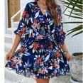 thumbnail image 4 of Robe d'Été pour Femmes 2024 Mode Grande Taille Imprimée 50 % de Réduction!, 4 of 9