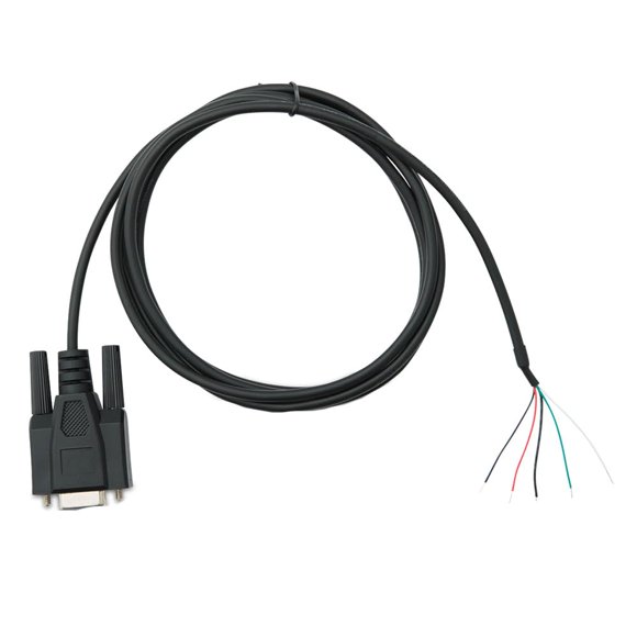 Ensamblaje de Cable SupplyMount DB9-F Hembra de 9 Pines Tipo D